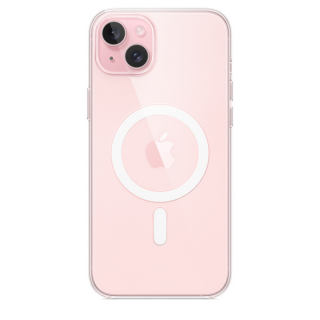 Прозрачный чехол Apple iPhone Clear Case with MagSafe для iPhone 15 Plus Clear (MT213)