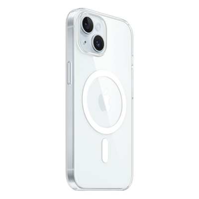 Прозрачный чехол Apple iPhone Clear Case with MagSafe для iPhone 15 Plus Clear (MT213)