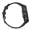 Garmin Fenix 8 Amoled Sapphire 47 мм – Титановый, угольно-черный DLC, пепельно-черный  ремешок