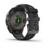Garmin Fenix 8 Amoled Sapphire 47 мм – Титановый, угольно-черный DLC, пепельно-черный  ремешок