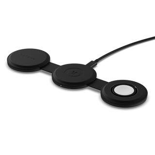Беспроводное зарядное устройство Satechi OntheGo 3-в-1 (ST-QTG31K) черный