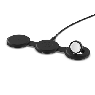 Беспроводное зарядное устройство Satechi OntheGo 3-в-1 (ST-QTG31K) черный