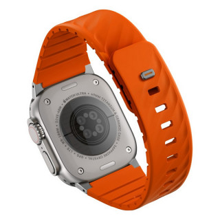 Ремешок Uniq Fluo для Apple Watch 40-49 мм (49-40MM-FLUOVORG) Volt Orange