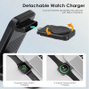 Беспроводное зарядное устройство Choetech 3 in 1 Wireless Charger (T608-F-CCBK) Black