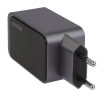 Сетевое зарядное устройство Ugreen X553 Nexode S 65W USB-A+2*USB-C GaN Tech Fast Charger (35042) серый