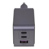 Сетевое зарядное устройство Ugreen X553 Nexode S 65W USB-A+2*USB-C GaN Tech Fast Charger (35042) серый