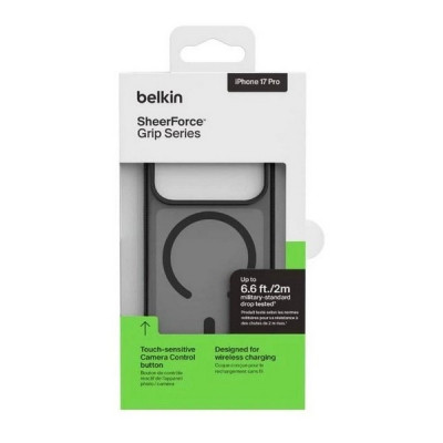Чехол Belkin SheerForce Grip Case для iPhone 17 Pro 6.3" Black (MSA035hqBK)