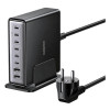 Сетевое зарядное устройство Ugreen Nexode X766 200W 8-port GaN Desktop Fast Charger (55325)