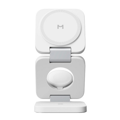 Беспроводное зарядное устройство Magssory Flex 3 в 1 (WCH013w) White