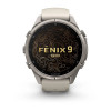 Garmin Fenix 9 Pro 43 мм inReach Titanium with Fog Gray/Dark Sandstone Silicone Band (010-04335-80)