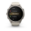 Garmin Fenix 9 Pro 43 мм inReach Titanium with Fog Gray/Dark Sandstone Silicone Band (010-04335-80)