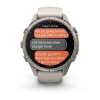 Garmin Fenix 9 Pro 43 мм inReach Titanium with Fog Gray/Dark Sandstone Silicone Band (010-04335-80)