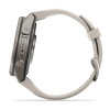 Garmin Fenix 9 Pro 43 мм inReach Titanium with Fog Gray/Dark Sandstone Silicone Band (010-04335-80)