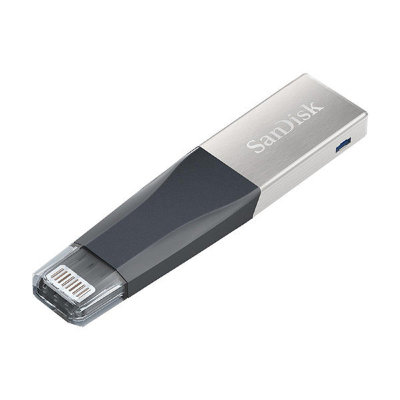 Флешка USB 128GB SanDisk iXpand Mini для iPhone/iPad