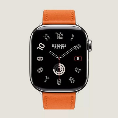 Apple Watch Series 11 Hermes 42 mm Single Tour Orange