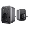 Сетевое зарядное устройство Ugreen CD314 DigiNest Outlet Extender (1 AC outlets + 30W 2A1C) (90613) черный