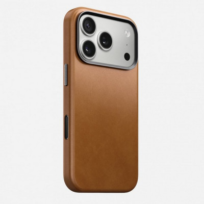 Чехол Nomad Traditional Leather Case для iPhone 17 Pro (NM011932858) English Tan
