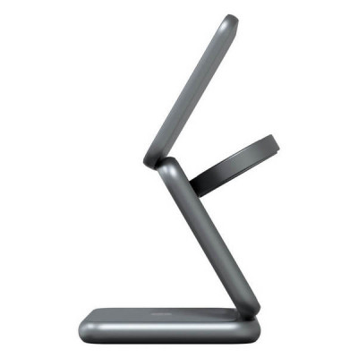Беспроводное зарядное устройство Magssory Fold Pro 3 в 1 Qi2 (WCH063m) Midnight