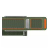 Спортивный силиконовый ремешок Whoop MG Navigator Band Evergreen