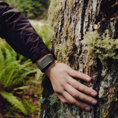 Спортивный силиконовый ремешок Whoop MG Navigator Band Evergreen