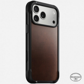 Чехол Nomad Rugged Horween Leather Case для iPhone 17 Pro Max (NM011796858) Rustic Brown