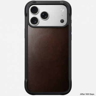 Чехол Nomad Rugged Horween Leather Case для iPhone 17 Pro Max (NM011796858) Rustic Brown
