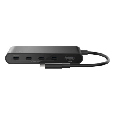USB-разветвитель Belkin Connect 5-Port USB-C Hub with 4K HDMI (AVC021hqBK) Black