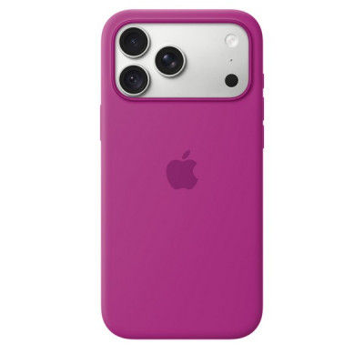 Чехол Apple Silicone Case MagSafe для iPhone 18 Pro Max (MK904) Magenta