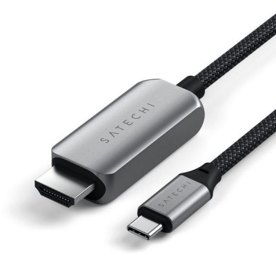 Кабель Satechi USB-C - HDMI 2.1 8K 2 м (ST-YH8KCM) Серый космос
