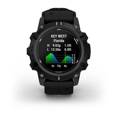 Умные часы Garmin Descent G2 Black с ремешком Black