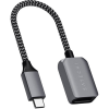 Переходник Satechi USB Type-C - USB 3.0 0.1 м (ST-UCATCM) серый космос