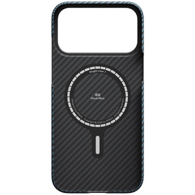 Чехол Pitaka Ultra-Slim Case для iPhone 17 Pro (KI1706BP) синий