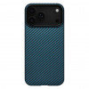 Чехол Pitaka Ultra-Slim Case для iPhone 17 Pro (KI1706BP) синий
