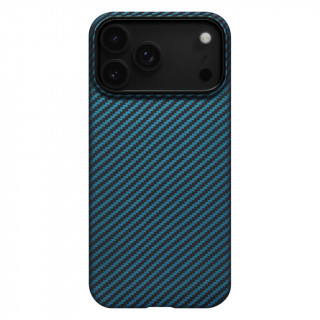 Чехол Pitaka Ultra-Slim Case для iPhone 17 Pro (KI1706BP) синий