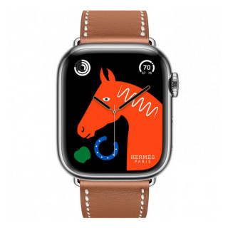 Apple Watch Series 11 Hermes 42 mm Single Tour Gold