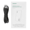 Внешний аккумулятор Ugreen PB312 20000mAh Two-Way Fast Charging 2*USB-A + 1*USB-C 20W (25683) серый