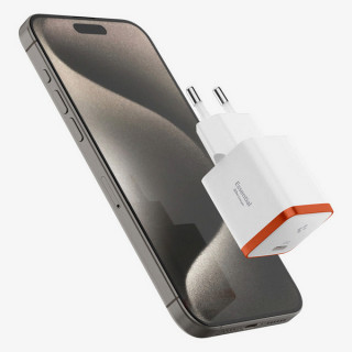 Сетевое зарядное устройство Spigen ArcStation Essential Wall Charger 30W (ACH08449) White