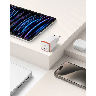 Сетевое зарядное устройство Spigen ArcStation Essential Wall Charger 30W (ACH08449) White