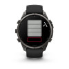 Garmin Fenix 9 Pro 47 мм Carbon Gray DLC Titanium with Black/Pebble Gray Silicone Band (010-04336-15)