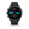 Garmin Fenix 9 Pro 47 мм Carbon Gray DLC Titanium with Black/Pebble Gray Silicone Band (010-04336-15)