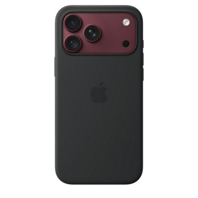 Чехол Apple Silicone Case MagSafe для iPhone 18 Pro Max (MK954) Black