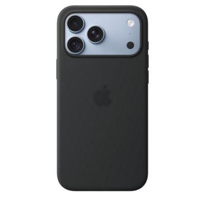 Чехол Apple Silicone Case MagSafe для iPhone 18 Pro Max (MK954) Black