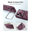 Чехол ESR Classic Hybrid Kickstand Magnetic для iPhone 18 Pro Max / 17 Pro Max (Deep Burgundy)