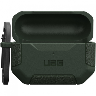 Чехол с карабином UAG Scout Series для AirPods Pro 2 (104123117272), оливковый
