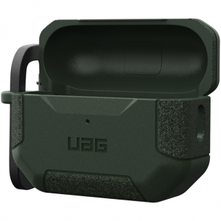 Чехол с карабином UAG Scout Series для AirPods Pro 2 (104123117272), оливковый