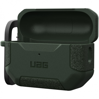 Чехол с карабином UAG Scout Series для AirPods Pro 2 (104123117272), оливковый