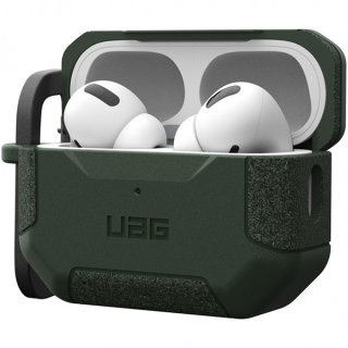 Чехол с карабином UAG Scout Series для AirPods Pro 2 (104123117272), оливковый