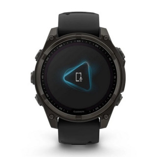 Garmin Fenix 8 47 мм Solar Sapphire DLC Titanium (010-02906-11)