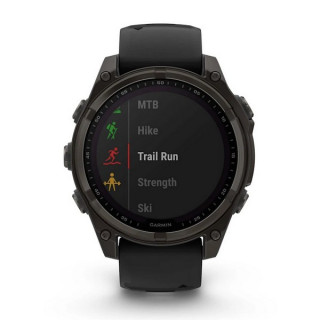 Garmin Fenix 8 47 мм Solar Sapphire DLC Titanium (010-02906-11)