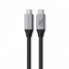 Кабель Satechi USB4 Pro 1.2 м (ST-YU4120M/ST-YU4120K) Space Gray / Серый космос